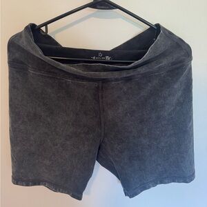 Aerie washed bike shorts